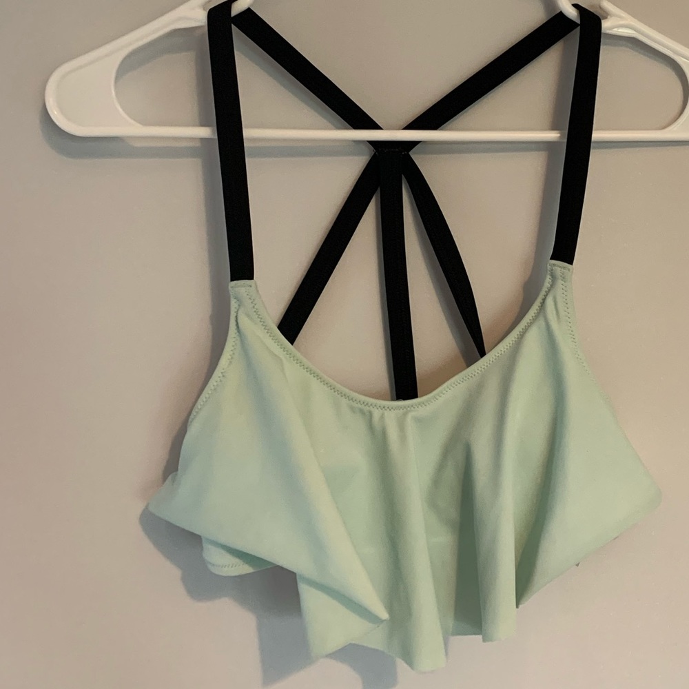 Light mint colored PINK bikini